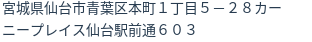 住所(登記所在地)