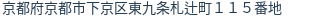 住所(登記所在地)