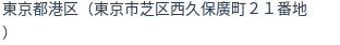 住所(登記所在地)