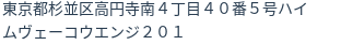 住所(登記所在地)