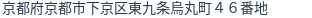 住所(登記所在地)