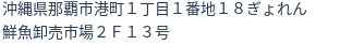 住所(登記所在地)