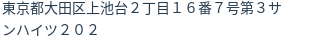 住所(登記所在地)