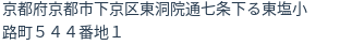 住所(登記所在地)