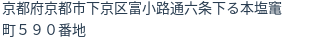 住所(登記所在地)