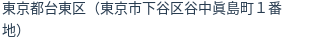 住所(登記所在地)