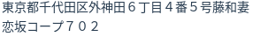 住所(登記所在地)
