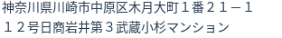 住所(登記所在地)