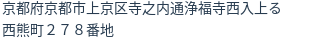 住所(登記所在地)