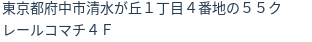 住所(登記所在地)
