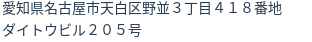 住所(登記所在地)