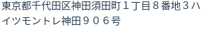 住所(登記所在地)