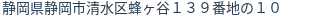 住所(登記所在地)