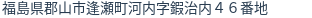 住所(登記所在地)