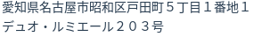 住所(登記所在地)