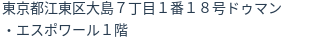 住所(登記所在地)