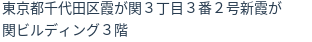 住所(登記所在地)