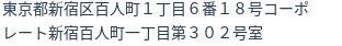 住所(登記所在地)