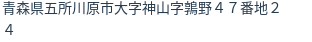 住所(登記所在地)
