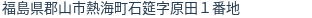 住所(登記所在地)