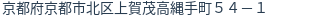 住所(登記所在地)