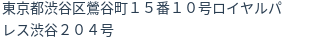 住所(登記所在地)