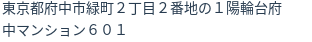 住所(登記所在地)