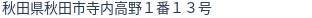 住所(登記所在地)