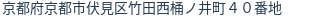 住所(登記所在地)