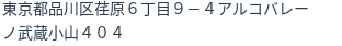 住所(登記所在地)