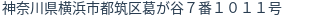 住所(登記所在地)