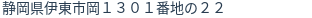 住所(登記所在地)
