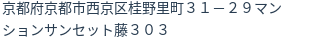 住所(登記所在地)
