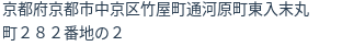 住所(登記所在地)