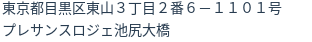 住所(登記所在地)