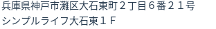 住所(登記所在地)
