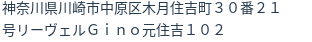 住所(登記所在地)