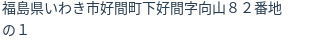 住所(登記所在地)