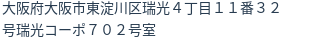 住所(登記所在地)