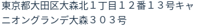 住所(登記所在地)