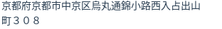 住所(登記所在地)