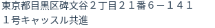 住所(登記所在地)