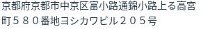 住所(登記所在地)