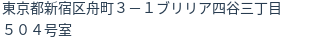 住所(登記所在地)