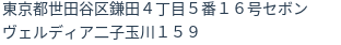 住所(登記所在地)