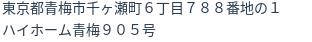 住所(登記所在地)