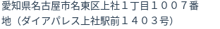 住所(登記所在地)