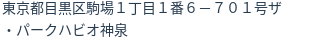 住所(登記所在地)