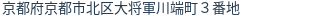 住所(登記所在地)