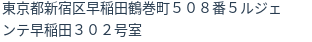 住所(登記所在地)